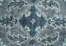 Custom Made Traditional Turkish Design Gray Hand Knotted Wool Area Rug