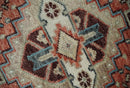 Custom Made Turkish Style Rust and Charcoal Traditional Medallion Hand knotted wool Area Rug