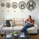 Classic Train Rail Road Ring Personalized Gifts - Custom Metal Sign