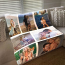 Custom Picture Blanket | Build Your Own Design Photo Collage Blanket