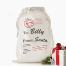 Exclusive Sale | Custom Santa's Special Delivery Christmas Drawstring Sack