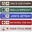 Golf Cart Personalized Plate/Sign - Various Color Options!