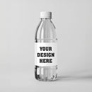 Design Your Own Water Bottle Labels - Upload Logo or Photo