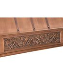 Akicon Custom Handmade Copper Range Hood for Luxury Kitchens