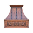 Akicon Custom Handmade Copper Range Hood for Luxury Kitchens