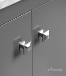 Kayleigh Bathroom Vanity with Sink and Carrara White Marble Top Cabinet Set