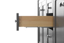 Shelton Bathroom Vanity with Sink and Carrara White Marble Top Cabinet Set