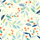 Cute Berries with Leaves Wallpaper