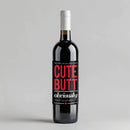 Cute Butt Valentine Wine Label