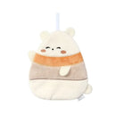 Cute cartoon animal coral fleece hand towel for kitchen and bathroom