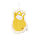 Cute cartoon animal coral fleece hand towel for kitchen and bathroom
