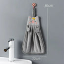 Cute cartoon animal hand towel set for kitchen and bathroom decor