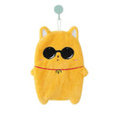 Cute cartoon animal hand towel thickened plush kitchen towel
