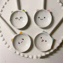 Cute cat ceramic spoon – kitchen and dining room dessert server