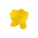 Cute colorful silicone egg cup holder kitchen breakfast tool