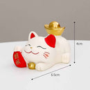 Fortune Cat Phone Stand – Cute Japanese Maneki Neko Decor Gift