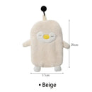 Cute goose microfiber hand towels white & gray bathroom decor