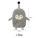 Cute goose microfiber hand towels white & gray bathroom decor