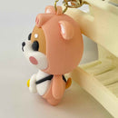 Shiba Inu Pig Key Ring for Dog Lovers and Cute Gift Ideas