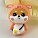 Shiba Inu Pig Key Ring for Dog Lovers and Cute Gift Ideas
