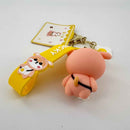 Shiba Inu Pig Key Ring for Dog Lovers and Cute Gift Ideas
