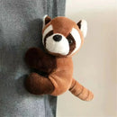 Cute panda plush bamboo pendant black & white bedroom decoration