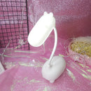 Cute pig elk night lamp pink white mint bedroom desk light