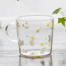 Cute polar bear glass coffee mug kitchen heat resistant tea cup
