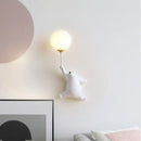 DecorBites™ Bear Wall Lamp | Cute Nordic Cartoon Design for Girls Bedroom, Study, Dormitory
