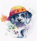 Cute Puppy 1023 Counted Cross Stitch Kit