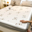 DecorBites™ Cooling Ice Silk Mattress - 3Pcs, High Quality, Simple Pattern, Anti-Wrinkles.