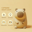 DecorBites™ Capybara Silicone Night Light | Rechargeable, Adjustable Brightness, Timer, Cute Animal Design