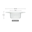 Cute straw hat glass bowl dining room dessert dish