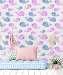 Cute Whale Wallpaper