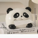 Cute white ceramic poodle cartoon puppy tissue box bedroom decor