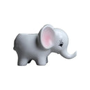 Cute white elephant succulent planter bedroom ceramic flowerpot
