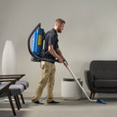 Blue Prolux 10 Quart Commercial Backpack Vacuum with 5 year warranty