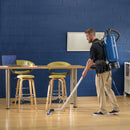 Blue Prolux 10 Quart Commercial Backpack Vacuum with 5 year warranty