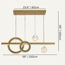 Cynosure Linear Chandelier