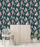 Hand Drawn Palm Leaves Wallpaper