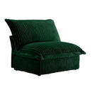 Koala Armless Sofa - Green