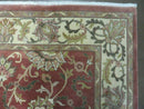 6' X 9' Vintage Handmade Indian Floral Oriental Wool Rug Veg Dyes Nice