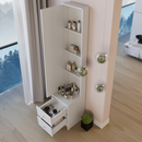 Length 11.8' x Width 15.7' x Height 63' Simple Stylish Dressing Mirror Cabinet, Full Body Mirror Cabinet, Extra Large Mirror, Multi Layer High Capacity Storage, Use Alone or In Conjunction With Vanity