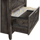 Key West 60W L Shaped Desk With Mobile File Cabinet Bundle