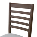 7-Piece Farmhouse Extendable Dining Table Set, 78 in Rustic Wood Table with 18 in Removable Leaf and 6 Upholstered Chairs for Dining Room