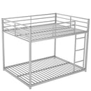 Metal Bunk Bed, Low Bunk Bed With Ladder