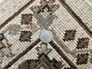 Indo Mahal Rug 6x9, Indian Carpet 6 x 9 ft, Light Green and Ivory, Floral Allover, Wool Oriental Carpet, Traditional Rug, Handmade