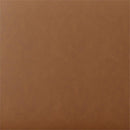Eighteen Inch Caramel Brown Square Ottoman Footstool