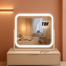 Vanity Mirror With Lights 17x13 Inches White Dimmable