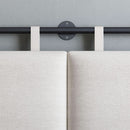 Adjustable Wall Mounted Queen Size Headboard with Tufting